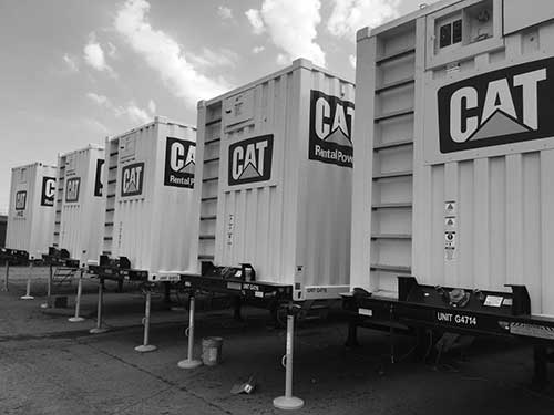 Industrial generator rentals